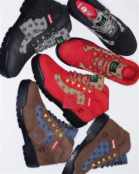 The Supreme x Timberland Field Boot Pack Releases Tomorrow